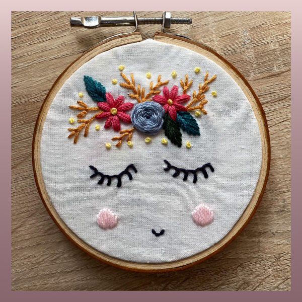 Calming Flowers - Basic Embroidery Kit